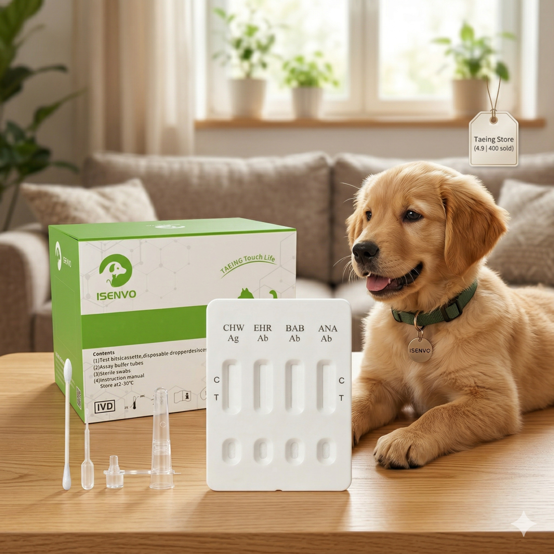 All-in-One Protection for Your Furry Friend! Introducing the New Canine Rapid Test Kit